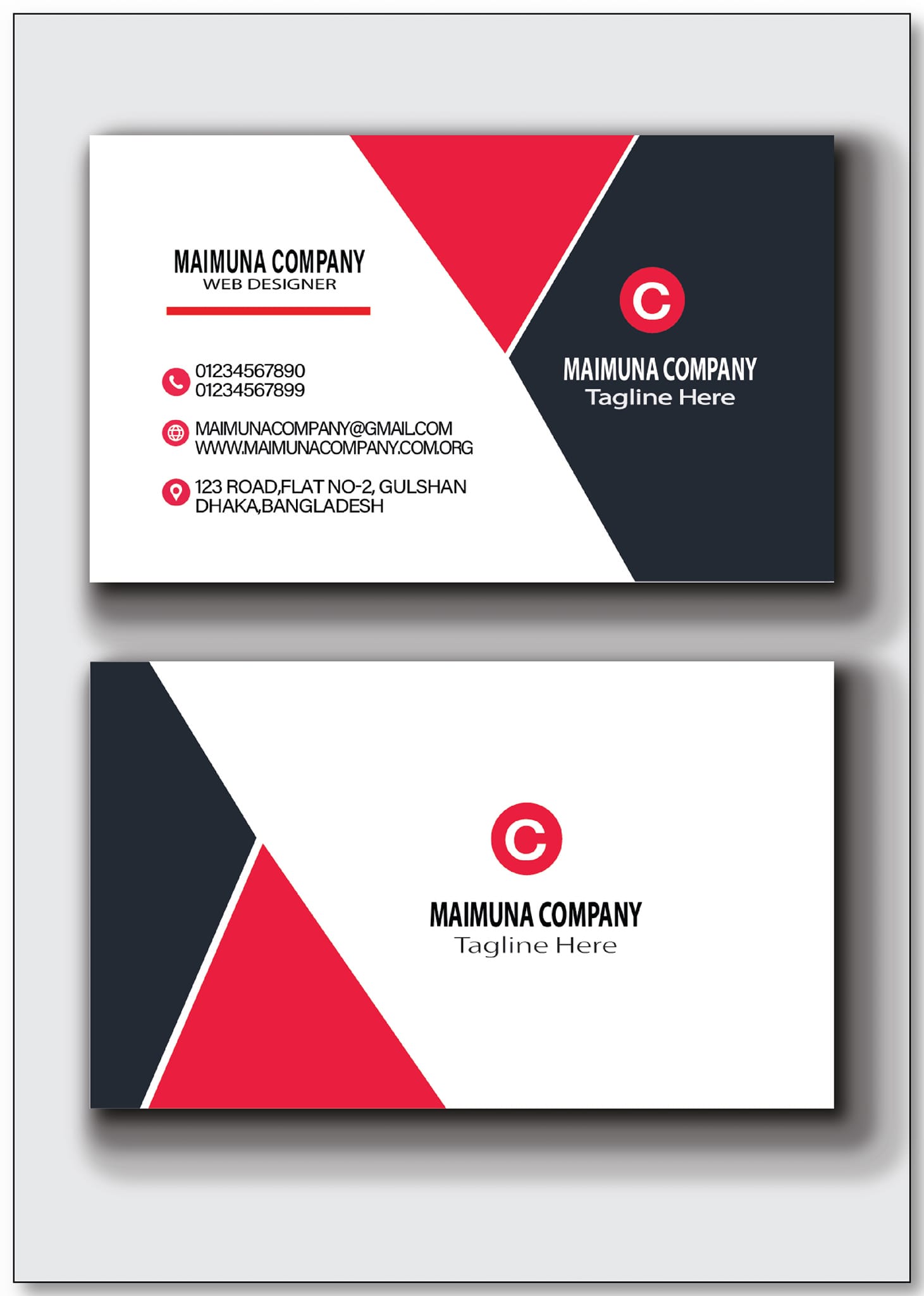 Business Card Design 1